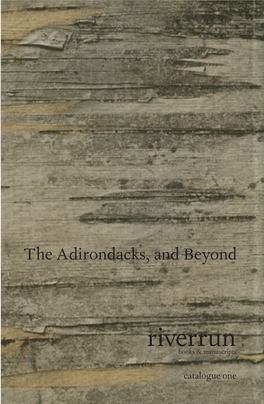 The Adirondacks and Beyond