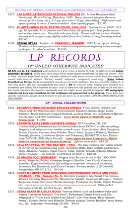 Lp Records 5217