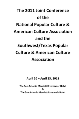 2011 National Conference Program