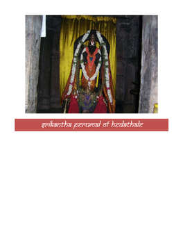Srikantha Perumal of Hedathale