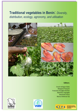 Traditional Vegetables in Benin: Diversity, Distribution, Ecology, Agronomy, and Utilisation