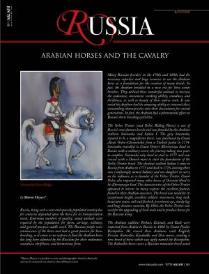 Arabian Horses and the Cavalry