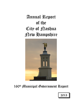 Annual Report of the City of Nashua New Hampshire