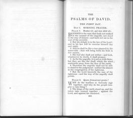 Psalms of Da Vid
