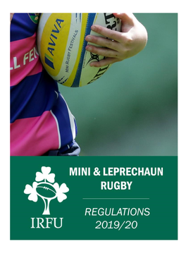 IRFU Leprechaun and Mini Rugby Regulations 2019/20