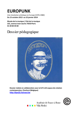 Dossier-Pedago-Europunk.Pdf