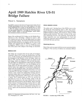 April 1989 Hatchie River US-51 Bridge Failure