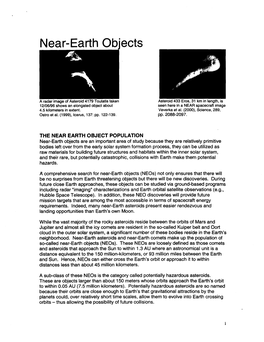 Near-Earth Objects