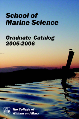 School of Marine Science