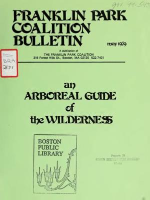 An Arboreal Guide of the Wilderness