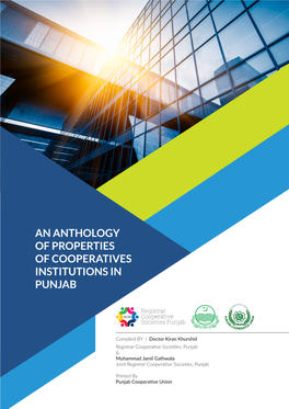 An Anthology of Properties of Cooperatives Institutions in Punjab