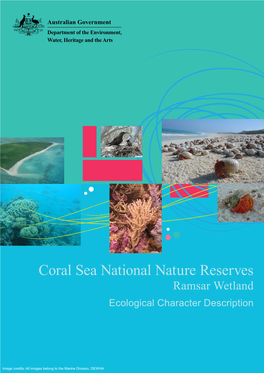 Coral Sea National Nature Reserves Ramsar Wetland Ecological Character Description