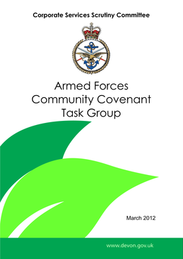 Appendix 1) Helped Crystallise the Priorities for the Task Group of What Should Be in the Community Covenant