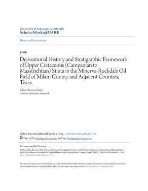 Depositional History and Stratigraphic Framework of Upper Cretaceous