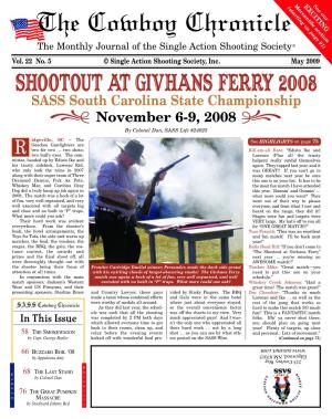 May 2009 SHOOTOUT at GIVHANS FERRY 2008 SASS South Carolina State Championship