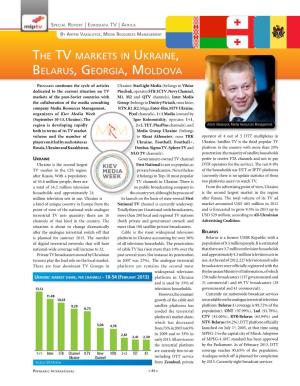 The TV Markets in Ukraine, Belarus, Georgia, Moldova