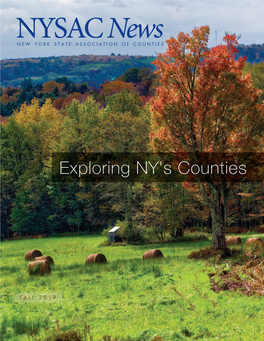 Fall 2019: Exploring NY's Countie