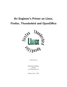 An Engineer's Primer on Linux, Firefox, Thunderbird and Openoffice