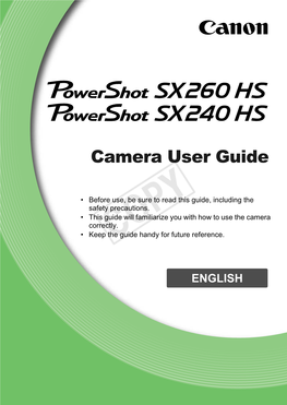 Camera User Guide