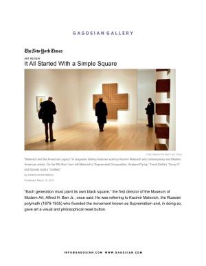 Art Review: It All Started with a Simple Square by Karen