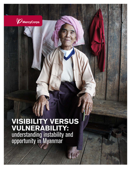 VISIBILITY VERSUS VULNERABILITY: Understanding Instability and Opportunity in Myanmar