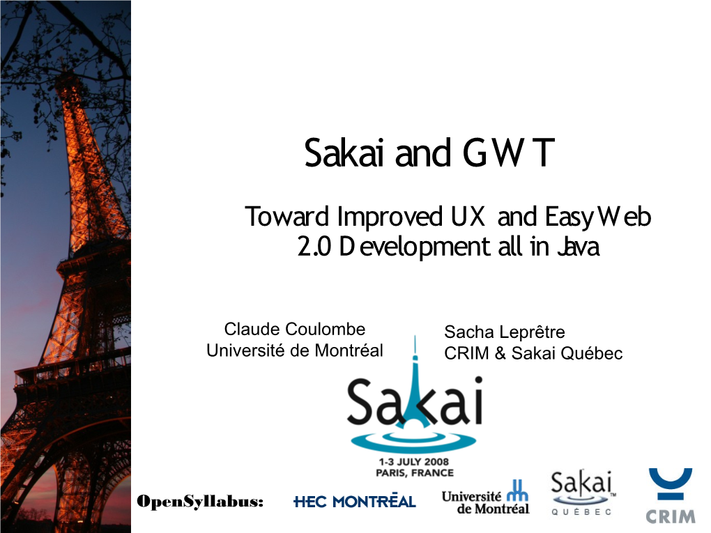 Sakai and GWT.Pdf