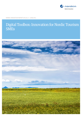 Digital Toolbox: Innovation for Nordic Tourism Smes