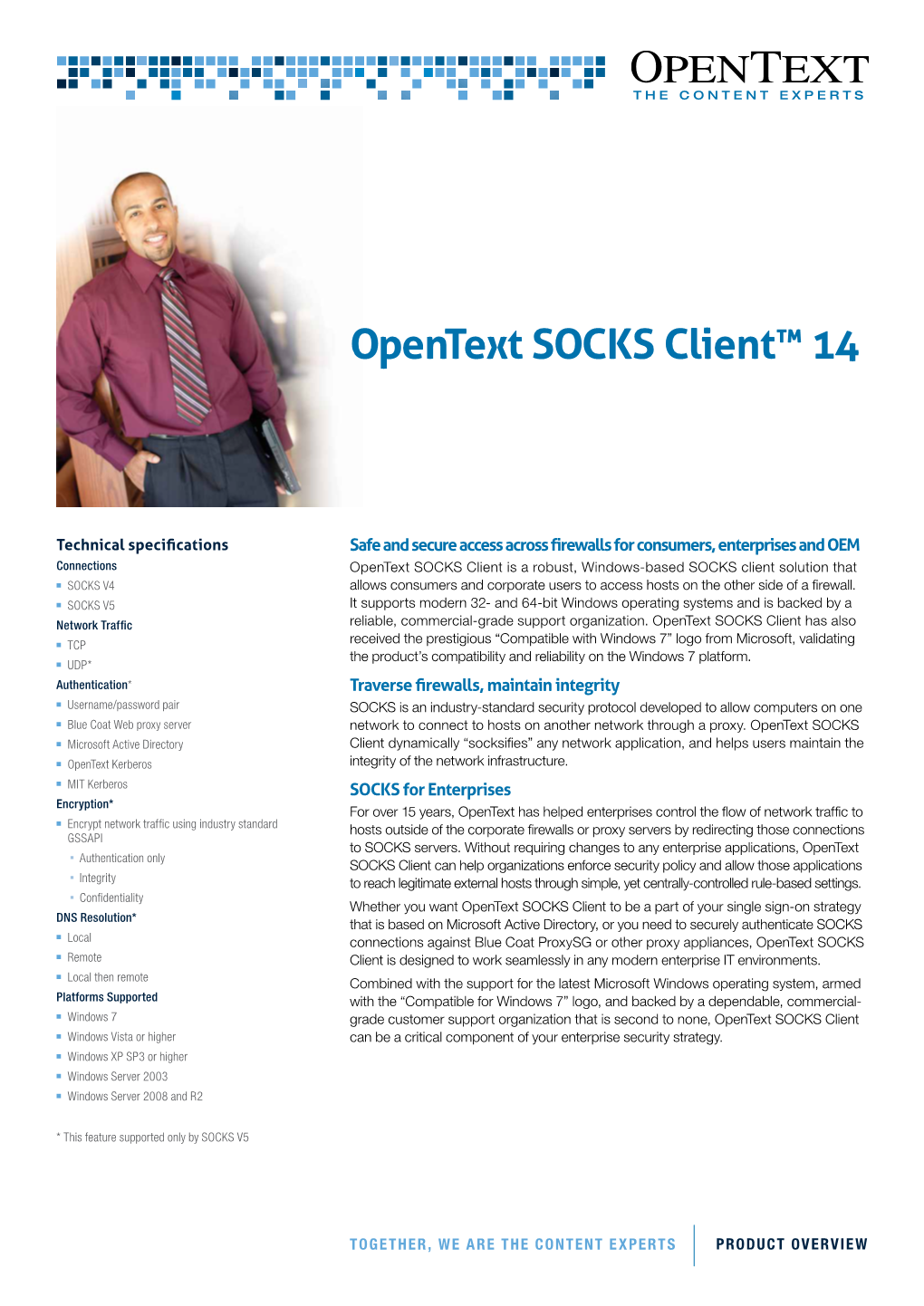 Opentext SOCKS Client™ 14