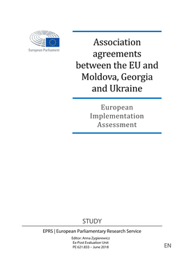 Association Agreements Between the EU and Moldova, Georgia and Ukraine European Implementation Assessment