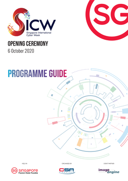 SICW 2020 Opening Ceremony Programme Guide