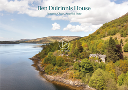 Ben Duirinnis House Bonawe, Oban, Argyll & Bute