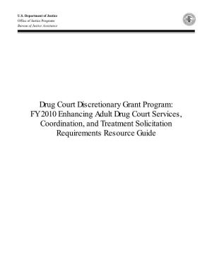 Resource Guide for Drug Court Applicants