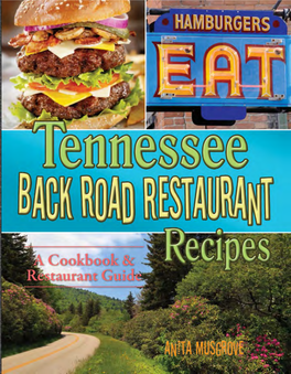 Tennessee Back Road Restaurant Recipes Cookbook (Sample)