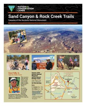 Sand Canyon & Rock Creek Trails