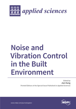 Noise and Vibration Control in the Built Environment