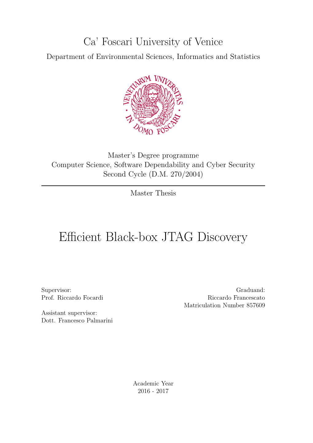 Efficient Black-Box JTAG Discovery