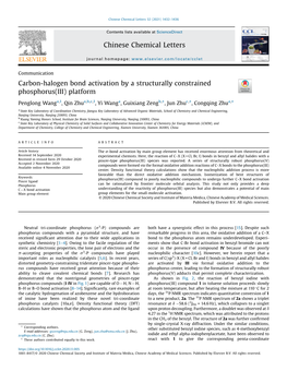 Carbon-Halogen Bond Activation by a Structurally Constrained