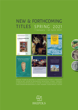 NEW Catalogue Forthcoming Titles