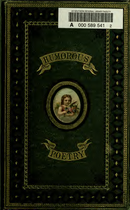 The Book of Humorous Poetry
