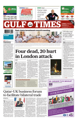 Four Dead, 20 Hurt in London Attack