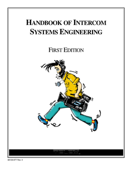 Handbook of Intercom Systems Engineering