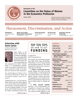 Harassment, Discrimination, and Action