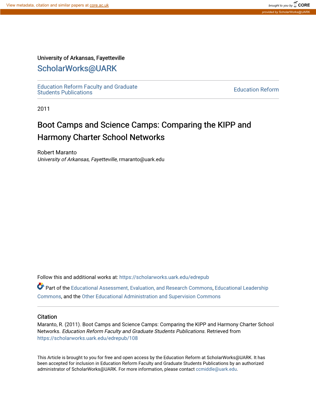 Comparing the KIPP and Harmony Charter School Networks