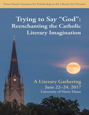 Reenchanting Catholic Literature