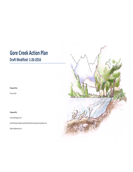 Gore Creek Action Plan Draft Modified: 1-26-2016