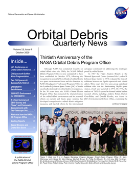 Orbital Debris Program Office Int’L