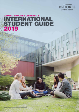 Oxford Brookes University International Student Guide 2019