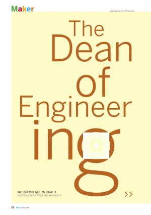 The Dean of Engineering: Interview with Dean Kamen