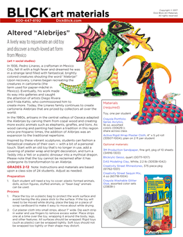 Altered “Alebrijes”