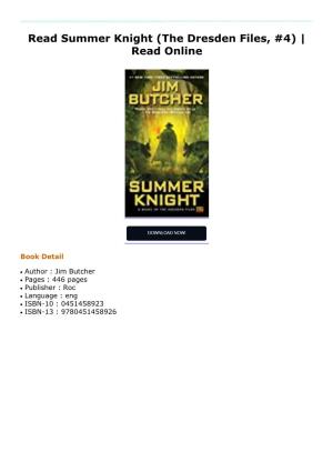 Read Summer Knight (The Dresden Files